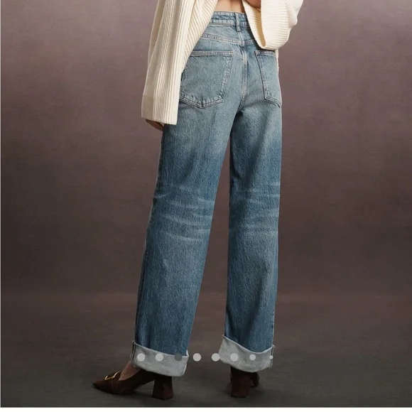 Pilcro Austyn High-Rise Wide Leg Jeans - Picture 3 of 5